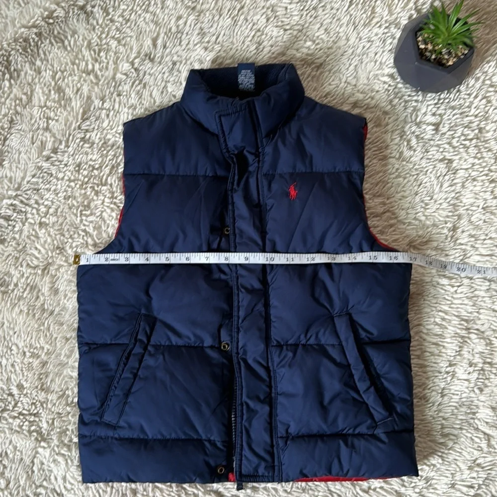 Polo Ralph Lauren Navy Blue Down Filled Puffer Vest for kid  size 5